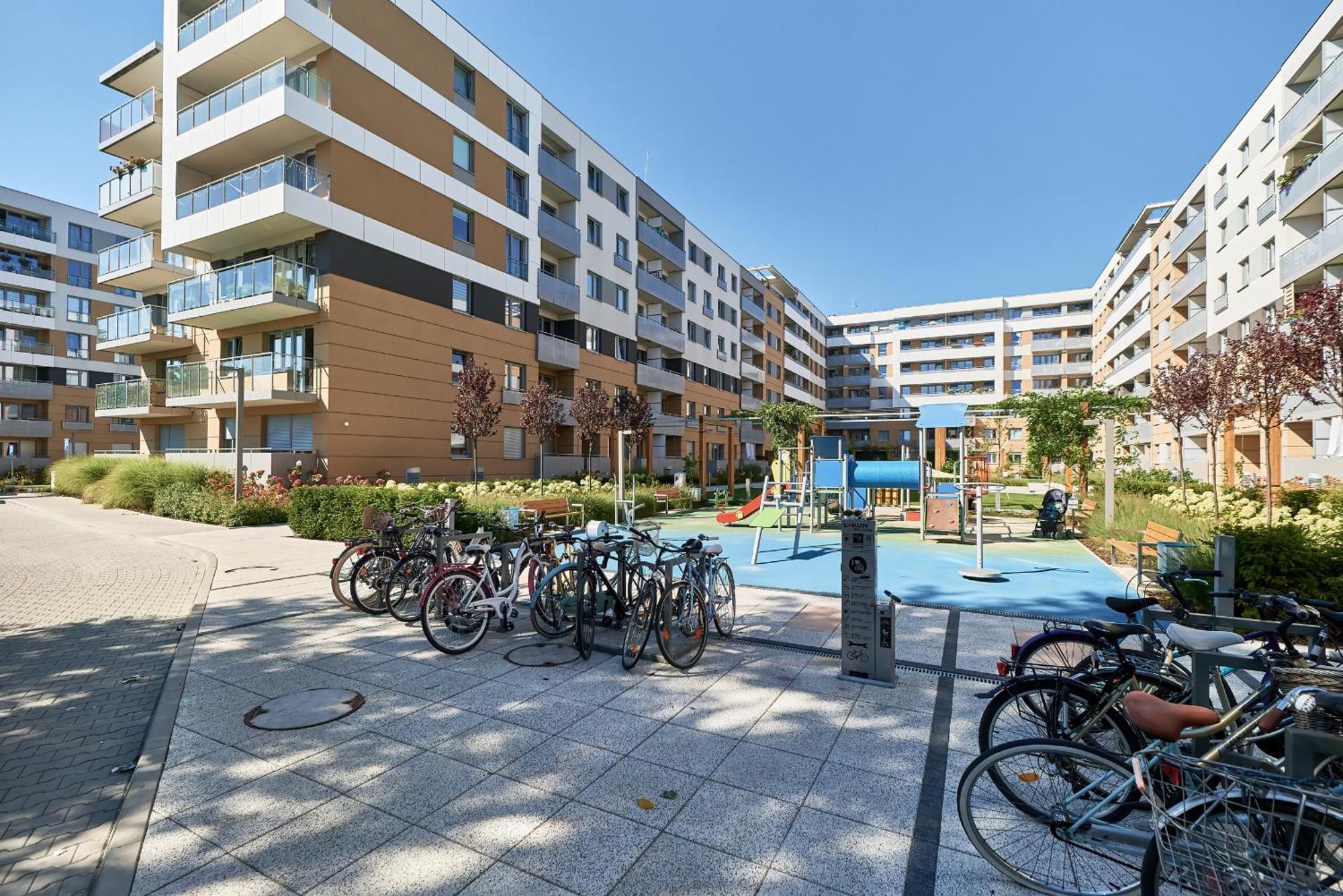 Exclusive Apartments Teczowa With Underground Parking By Noclegi Renters Breslavia Exterior foto